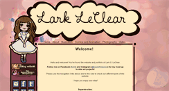 Desktop Screenshot of larkleclear.com